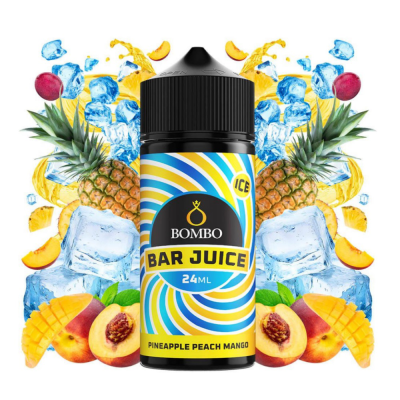 Bombo Bar Juice Pineapple Peach Mango Flavor Shot 24ml/120ml
